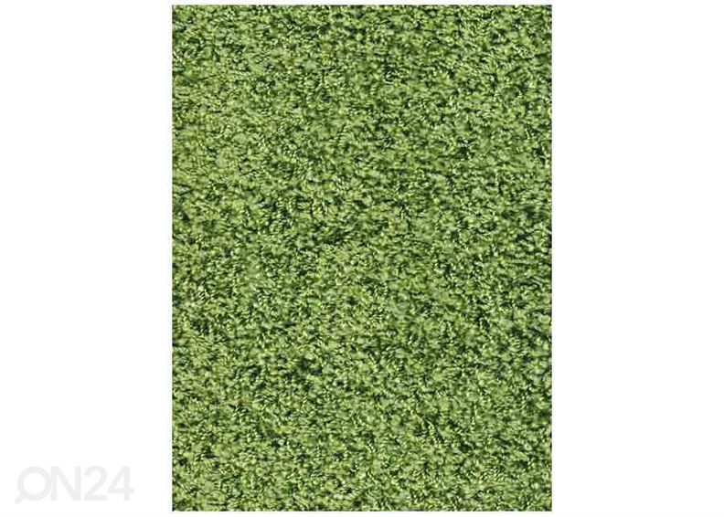 Narma pitkänukkainen matto Spice™ vihreä pyöreä Ø 133 cm kuvasuurennos
