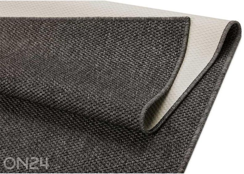 Narma sidosmatto Brooklyn™ carbon 133x200 cm kuvasuurennos