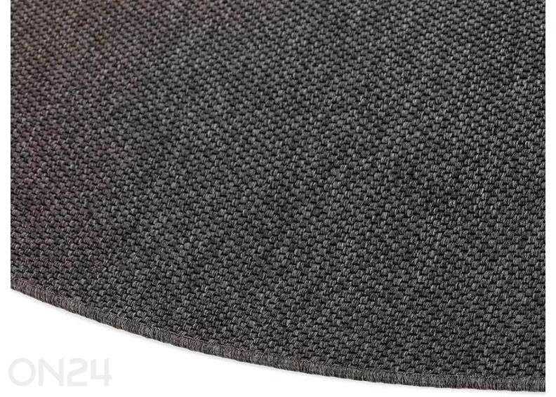 Narma sidosmatto Brooklyn™ carbon pyöreä Ø 160 cm kuvasuurennos