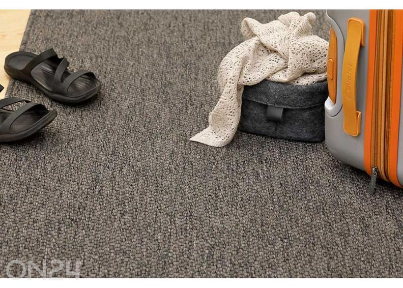 Narma sidosmatto Brooklyn™ greige pyöreä Ø 160 cm kuvasuurennos