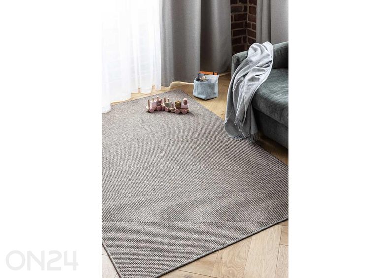 Narma sidosmatto Brooklyn™ linen pyöreä Ø 160 cm kuvasuurennos