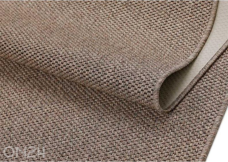 Narma sidosmatto Brooklyn™ ruskea pyöreä Ø 160 cm kuvasuurennos