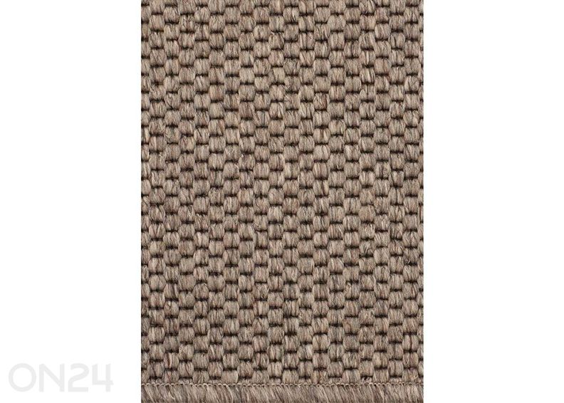 Narma sidosmatto Brooklyn™ ruskea pyöreä Ø 160 cm kuvasuurennos