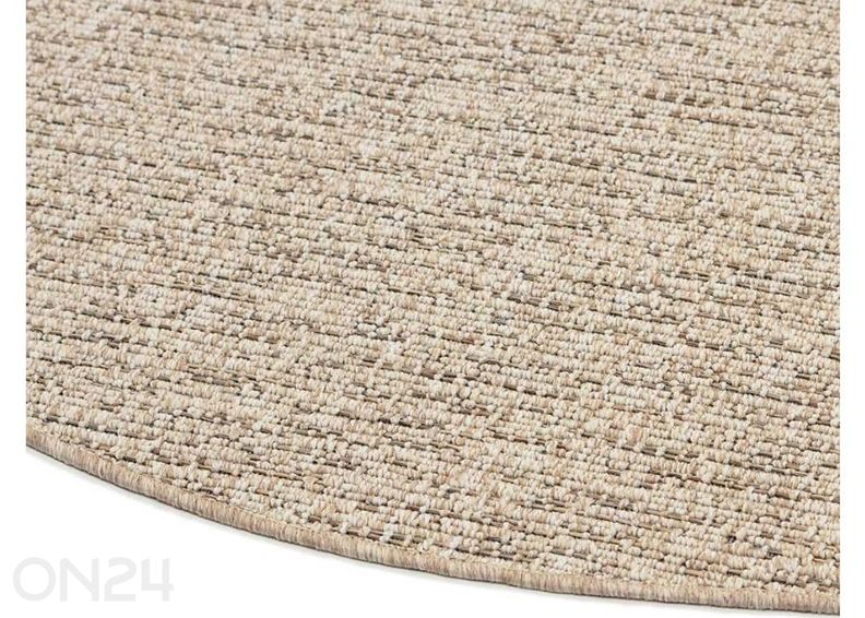 Narma sidosmatto Tirol™ beige pyöreä Ø 160 cm kuvasuurennos