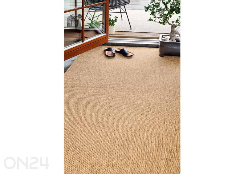 Narma sidosmatto Vagabond™ gold pyöreä Ø 160 cm kuvasuurennos