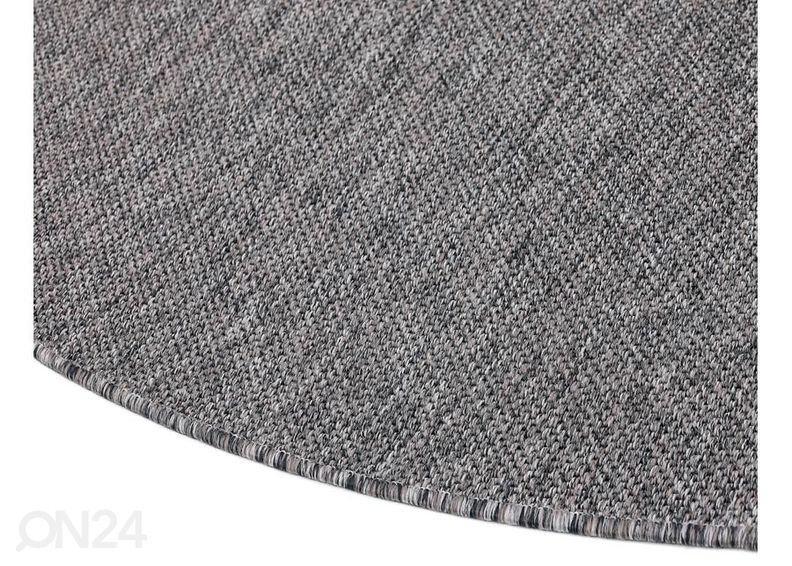 Narma sidosmatto Vagabond™ grey pyöreä Ø 160 cm kuvasuurennos