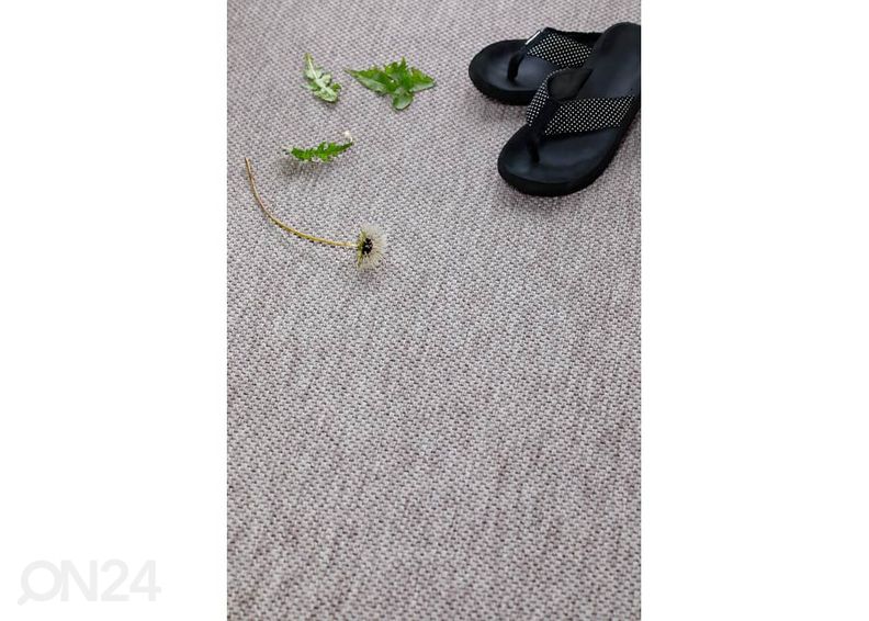 Narma sidosmatto Vagabond™ silver pyöreä Ø 160 cm kuvasuurennos