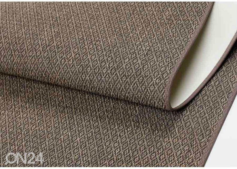 Narma sileäkudosmatto Bello™ brown pyöreä Ø 160 cm kuvasuurennos