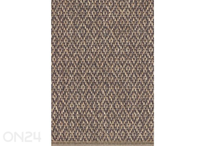 Narma sileäkudosmatto Bello™ brown pyöreä Ø 160 cm kuvasuurennos