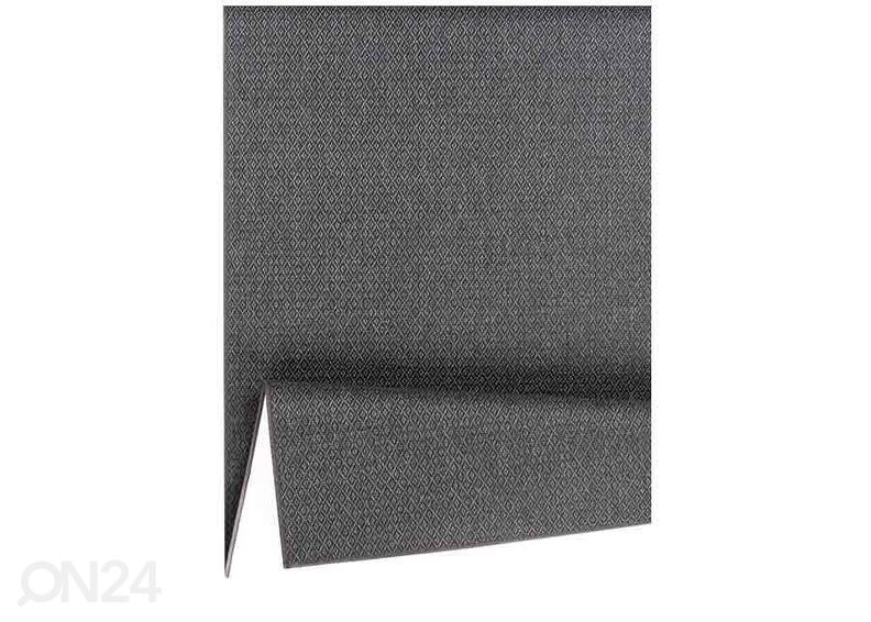 Narma sileäkudosmatto Bello™, hiilenharmaa 200x300 cm kuvasuurennos
