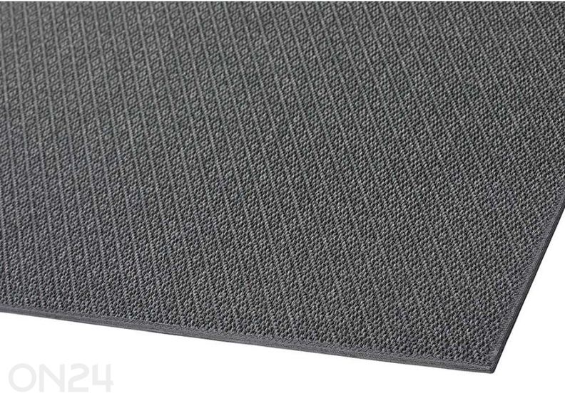 Narma sileäkudosmatto Bello™, hiilenharmaa 200x300 cm kuvasuurennos