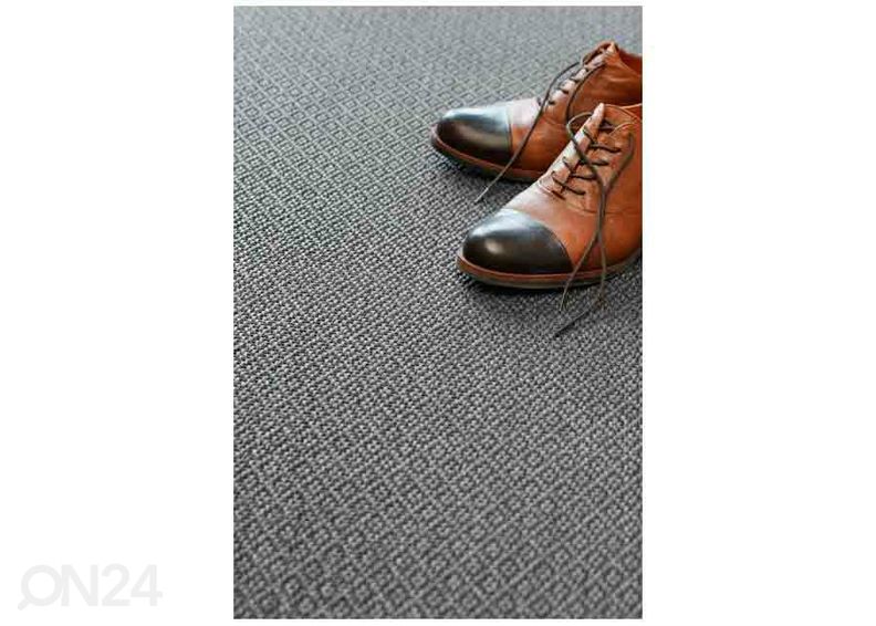 Narma sileäkudosmatto Bello™, hiilenharmaa 60x80 cm kuvasuurennos