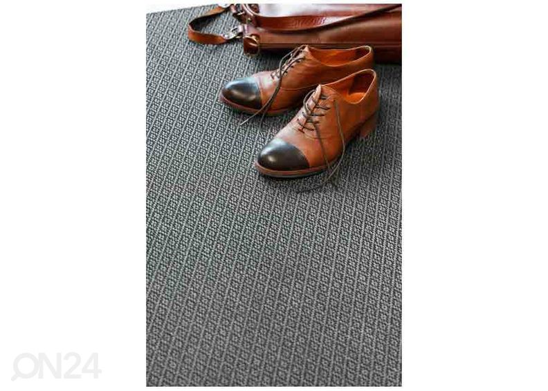 Narma sileäkudosmatto Bello™, hiilenharmaa 60x80 cm kuvasuurennos