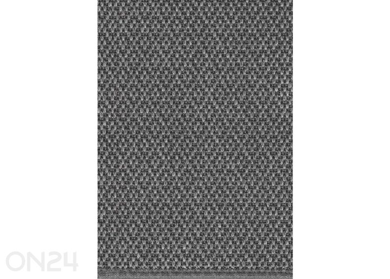 Narma sileäkudosmatto Bello™, hiilenharmaa ja pyöreä Ø 160 cm kuvasuurennos