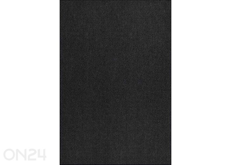 Narma sileäkudosmatto Bello™, musta 200x300 cm kuvasuurennos