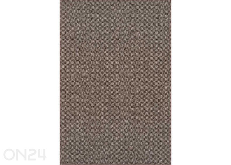 Narma sileäkudosmatto Bello™, ruskea 80x200 cm kuvasuurennos