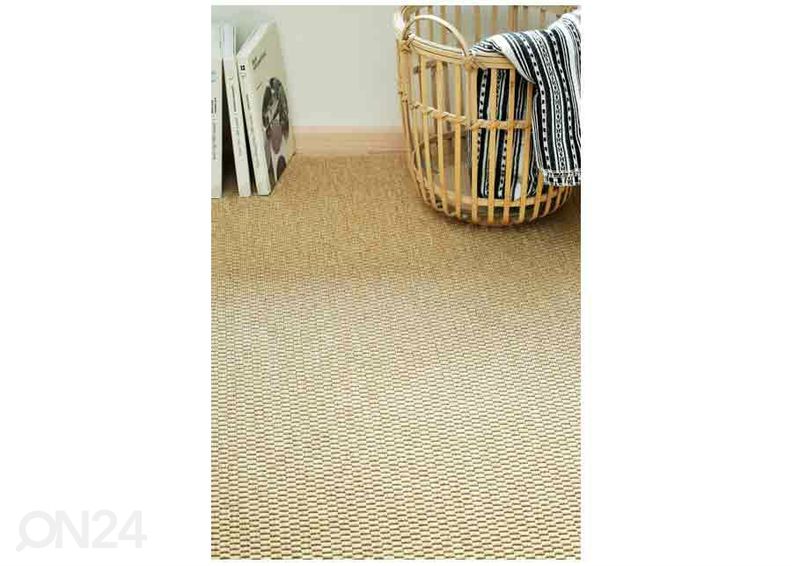Narma sileäkudosmatto Bono™ beige 60x80 cm kuvasuurennos