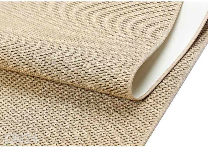 Narma sileäkudosmatto Bono™ beige, pyöreä Ø 160 cm kuvasuurennos