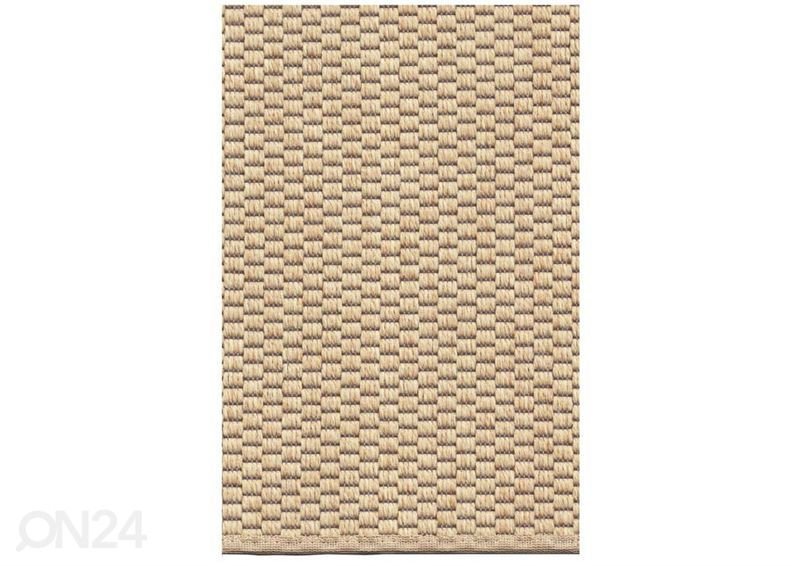 Narma sileäkudosmatto Bono™ beige, pyöreä Ø 160 cm kuvasuurennos