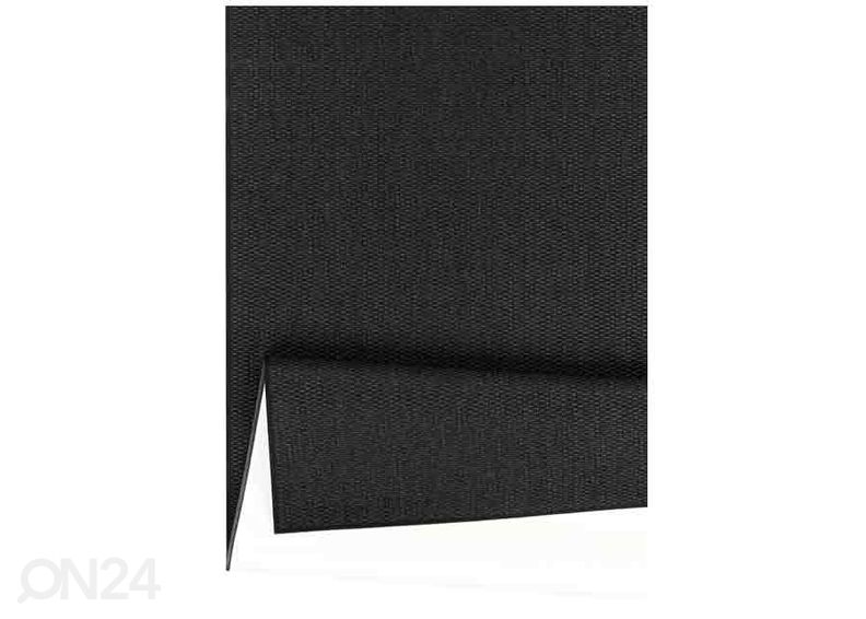 Narma sileäkudosmatto Bono™ black 80x350 cm kuvasuurennos