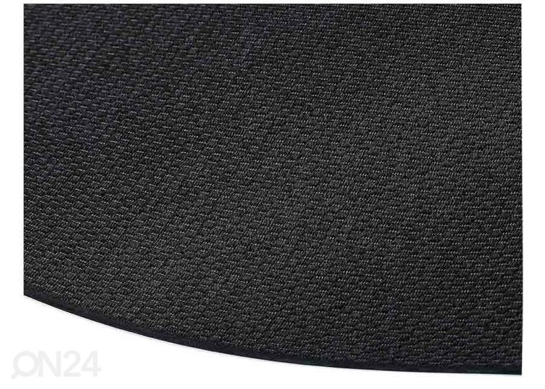 Narma sileäkudosmatto Bono™ black pyöreä Ø 160 cm kuvasuurennos