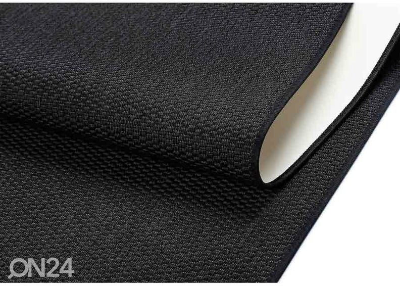 Narma sileäkudosmatto Bono™ black pyöreä Ø 160 cm kuvasuurennos