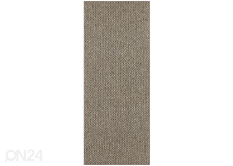 Narma sileäkudosmatto Bono™ brown 80x160 cm kuvasuurennos