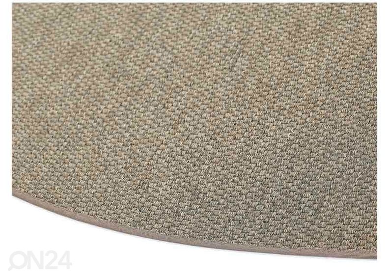 Narma sileäkudosmatto Bono™ brown pyöreä Ø 160 cm kuvasuurennos