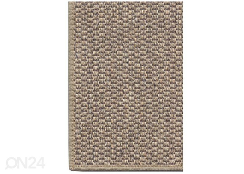 Narma sileäkudosmatto Bono™ brown pyöreä Ø 160 cm kuvasuurennos