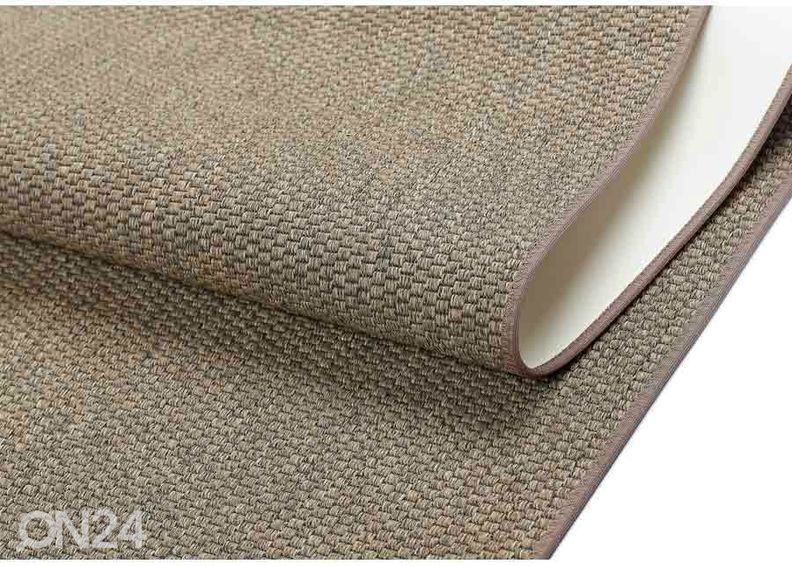 Narma sileäkudosmatto Bono™ brown pyöreä Ø 160 cm kuvasuurennos