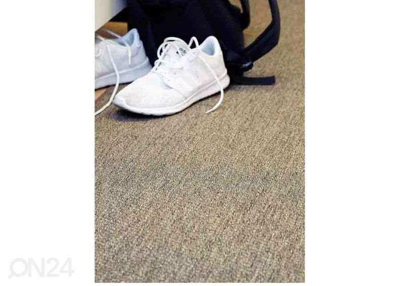 Narma sileäkudosmatto Bono™ brown pyöreä Ø 160 cm kuvasuurennos