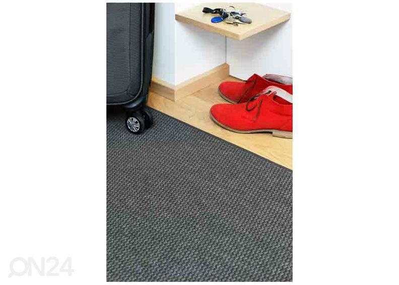 Narma sileäkudosmatto Bono™ carbon 60x80 cm kuvasuurennos