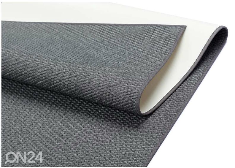 Narma sileäkudosmatto Bono™ carbon 80x400 cm kuvasuurennos