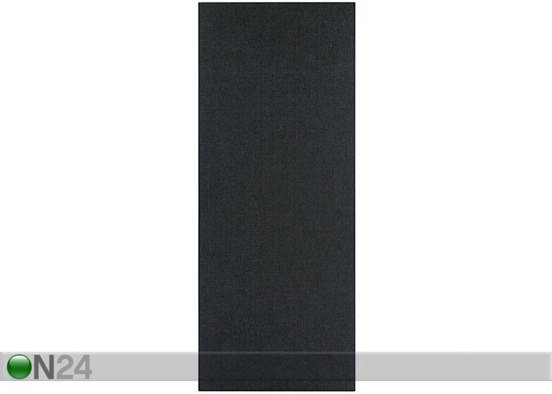 Narma sileäkudosmatto Credo™ black 200x300 cm kuvasuurennos