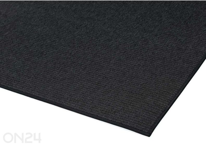 Narma sileäkudosmatto Credo™ black 80x200 cm kuvasuurennos