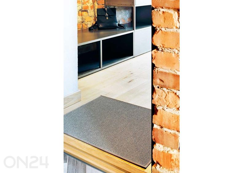 Narma sileäkudosmatto Credo™ brown 60x80 cm kuvasuurennos