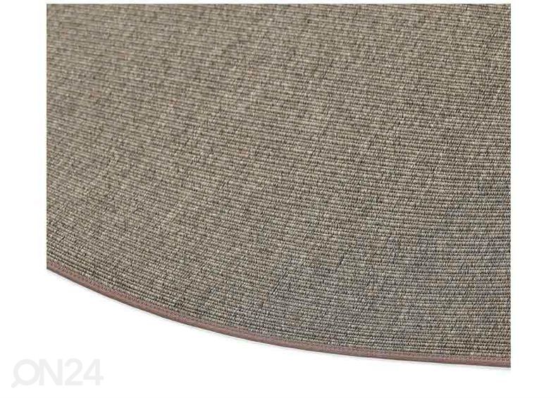 Narma sileäkudosmatto Credo™ brown pyöreä Ø 160 cm kuvasuurennos