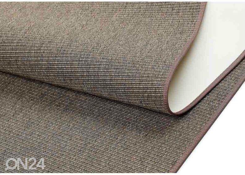 Narma sileäkudosmatto Credo™ brown pyöreä Ø 160 cm kuvasuurennos