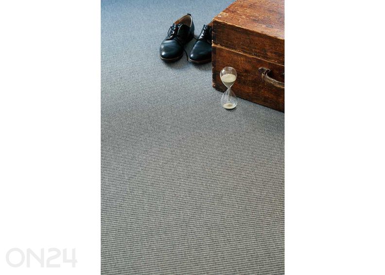 Narma sileäkudosmatto Credo™ grey 133x200 cm kuvasuurennos
