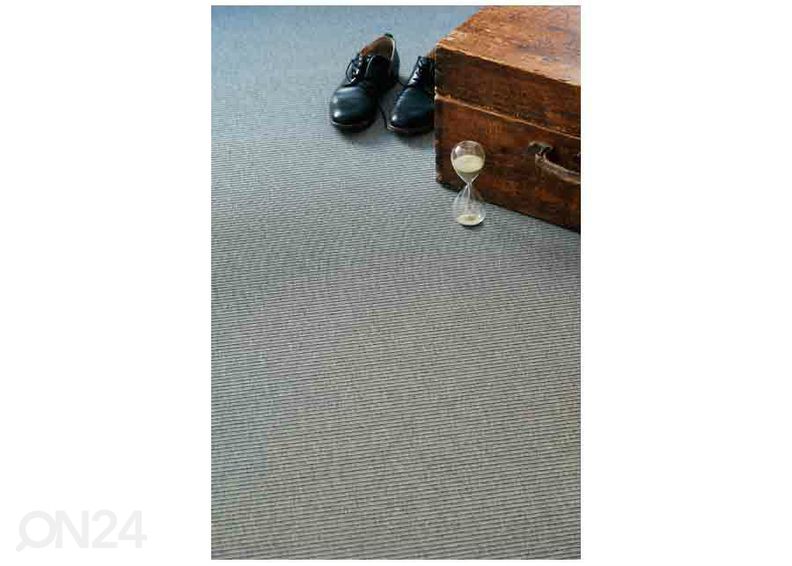 Narma sileäkudosmatto Credo™ grey pyöreä Ø 160 cm kuvasuurennos