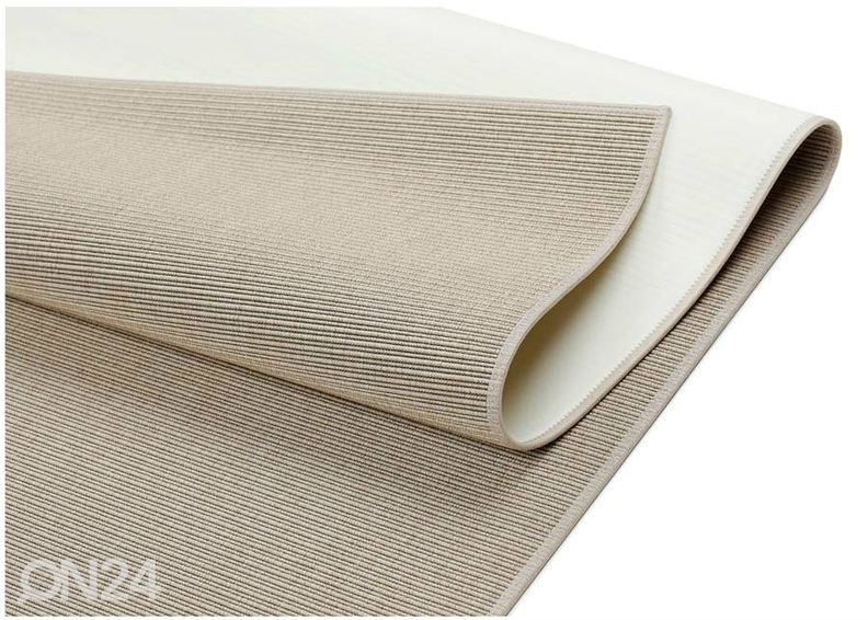 Narma sileäkudosmatto Credo™ sand 100x160 cm kuvasuurennos