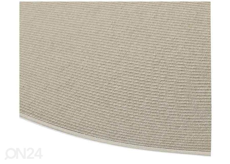 Narma sileäkudosmatto Credo™ sand pyöreä Ø 160 cm kuvasuurennos