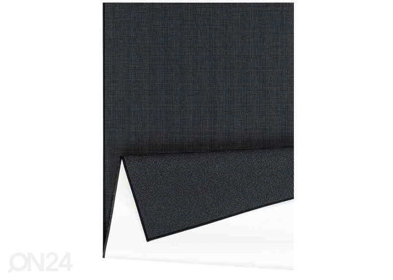 Narma sileäkudosmatto Limo™ black 80x300 cm kuvasuurennos