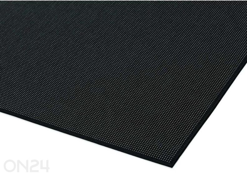 Narma sileäkudosmatto Limo™ black 80x400 cm kuvasuurennos
