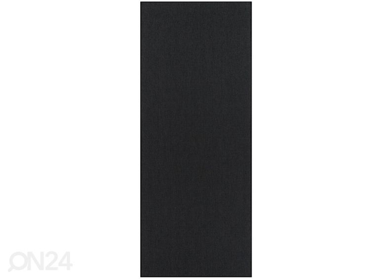 Narma sileäkudosmatto Limo™ black 80x400 cm kuvasuurennos