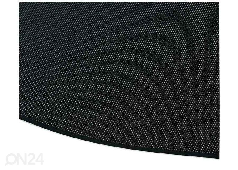 Narma sileäkudosmatto Limo™ black pyöreä Ø 160 cm kuvasuurennos