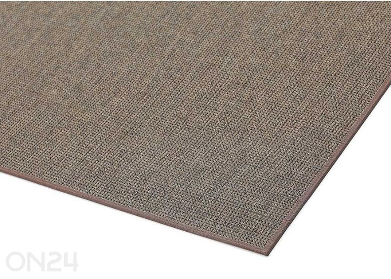 Narma sileäkudosmatto Limo™ brown 80x250 cm kuvasuurennos