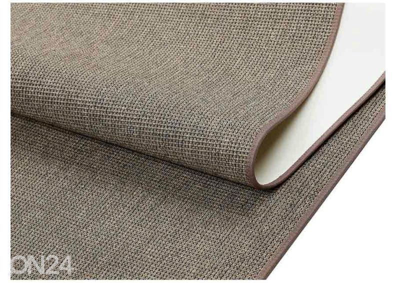 Narma sileäkudosmatto Limo™ brown pyöreä Ø 160 cm kuvasuurennos