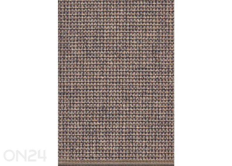 Narma sileäkudosmatto Limo™ brown pyöreä Ø 160 cm kuvasuurennos