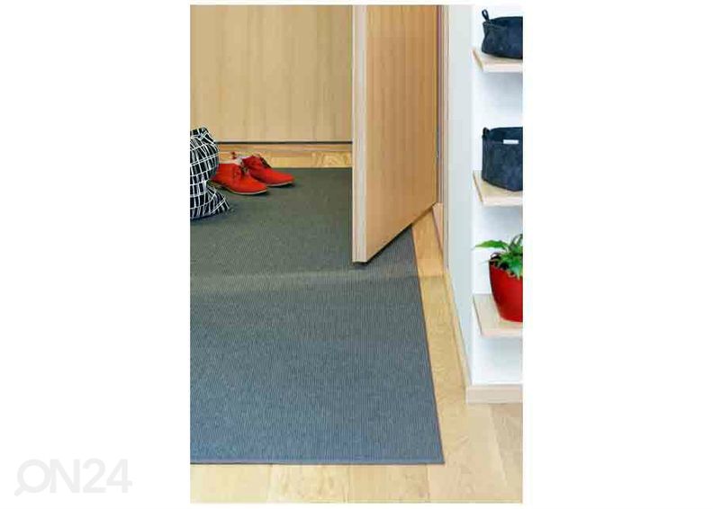 Narma sileäkudosmatto Limo™ carbon 60x80 cm kuvasuurennos